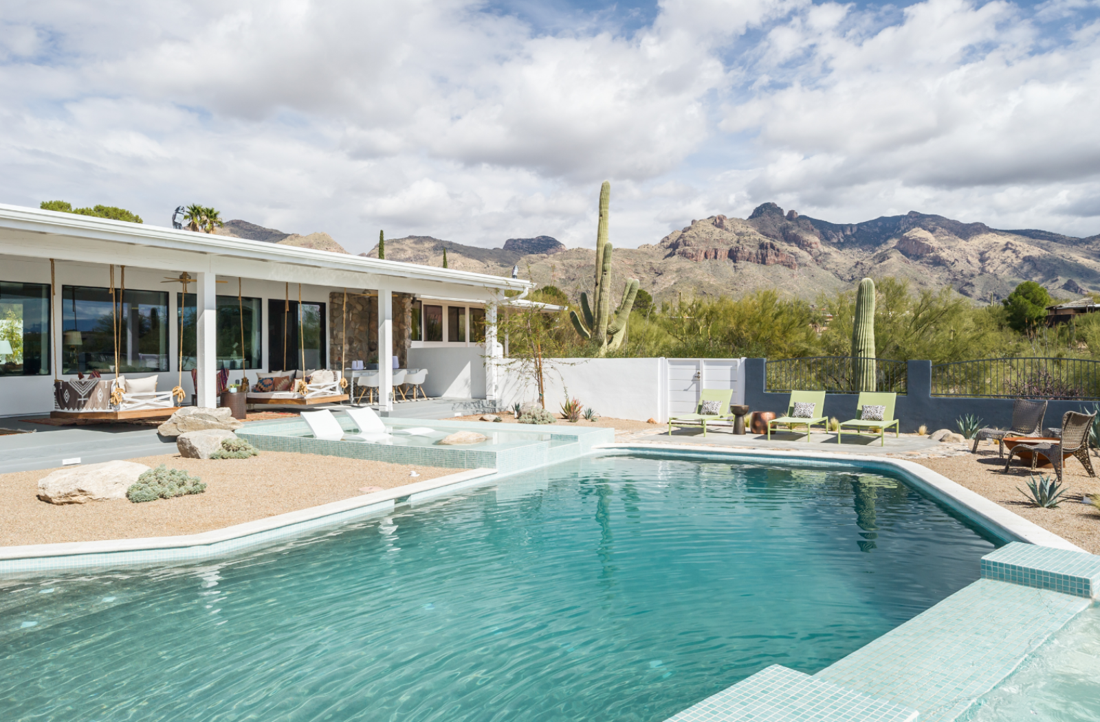 Boho Modern Backyard Facelift